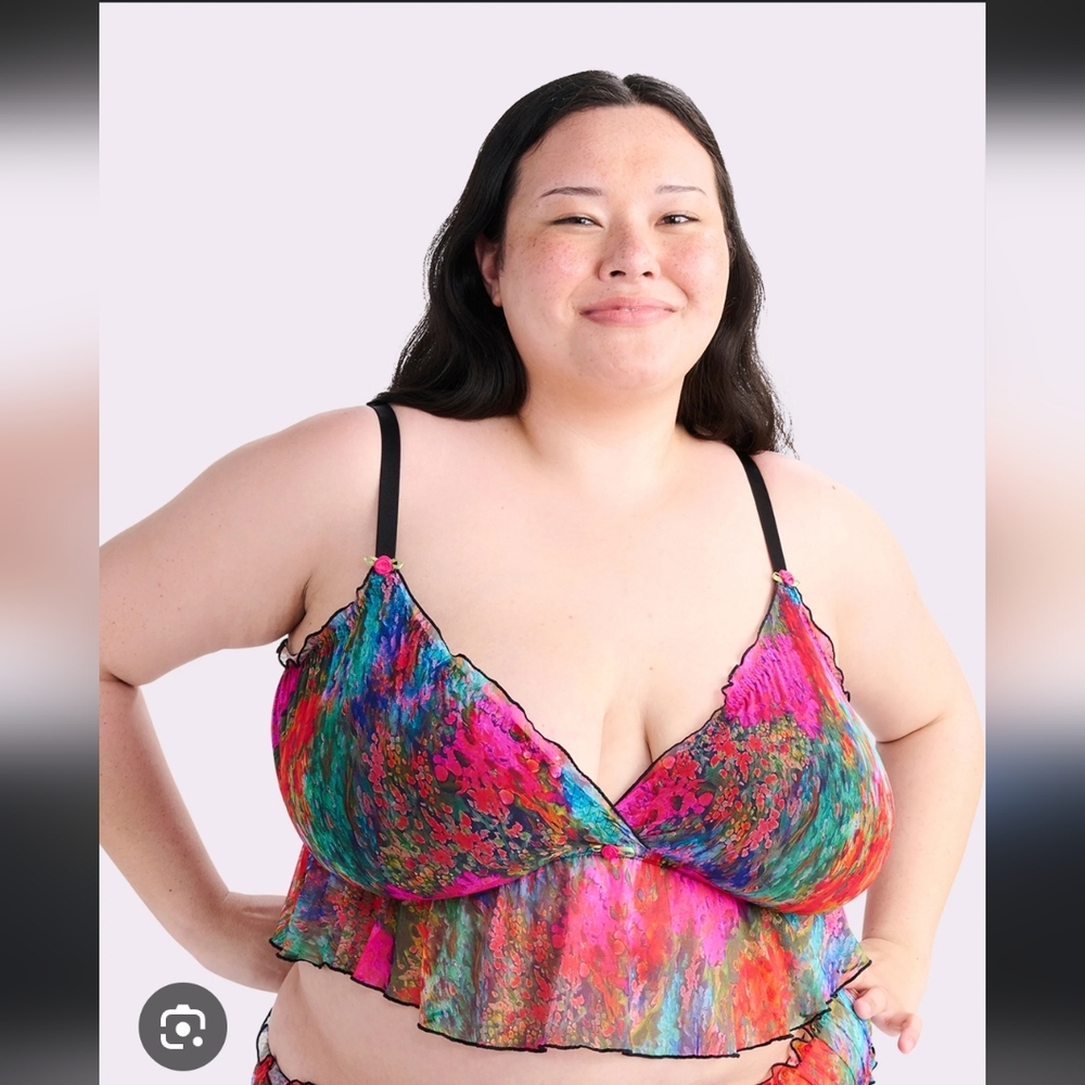Colorful Women's Intimate Top